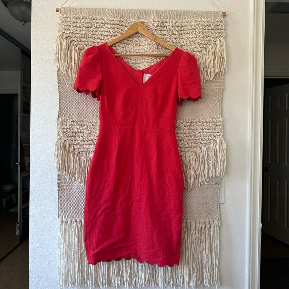 LK Bennett Enid Scallop Dress